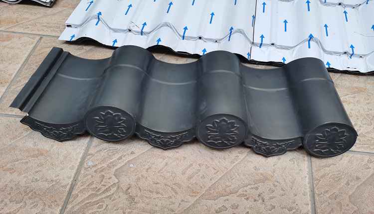 仿古筒瓦，鋁鎂錳筒瓦